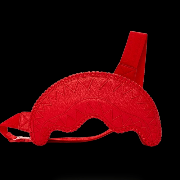 Christmas Gift๐SPRAYGROUND ๐ฏRed Riviera Sharkmouth Crossbody bag - Picture 5 of 12